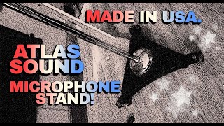Video thumbnail for ATLAS SOUND// REVIEW//THE MOST PROFESSIONAL //MICROPHONE STAND AVAILABLE? by R Trib's Indie Music