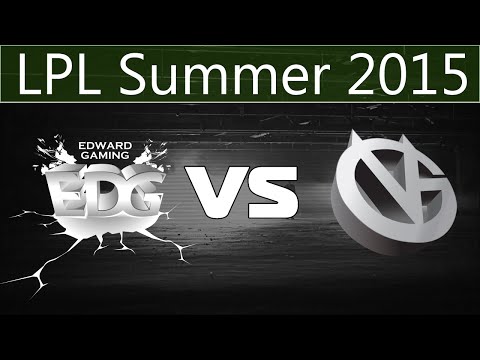 EDG vs VG Game 1 | EDward Gaming vs Vici Gaming (24.05.2015) [LPL Summer 2015]