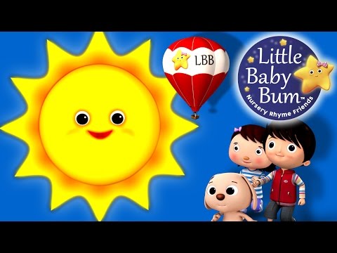 Mr Sun, Sun, Mister Golden Sun! | Nursery Rhymes for Babies by LittleBabyBum - ABCs and 123s