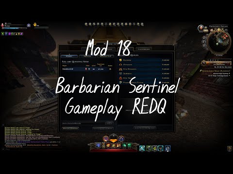 Neverwinter Mod 18 Barbarian Sentinel Gameplay