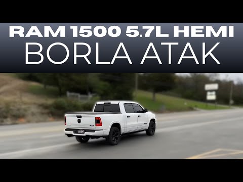 2024 RAM 1500 5.7L HEMI V8 w/ Borla Atak!