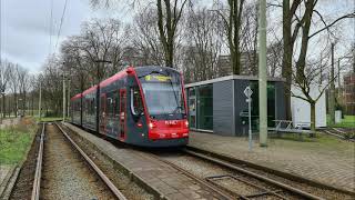 HTM R-NET tramlijn 9 Den Haag Vrederust - Scheveningen Noord v.v. | Siemens Aveno 5063 | 2021