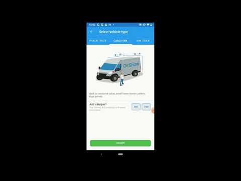 Part of a video titled GoShare Android App Demo - YouTube