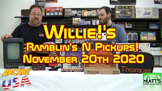 Pickups for November 20th 2020!