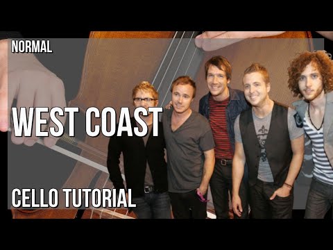 How to play West Coast by OneRepublic on Cello (Tutorial)