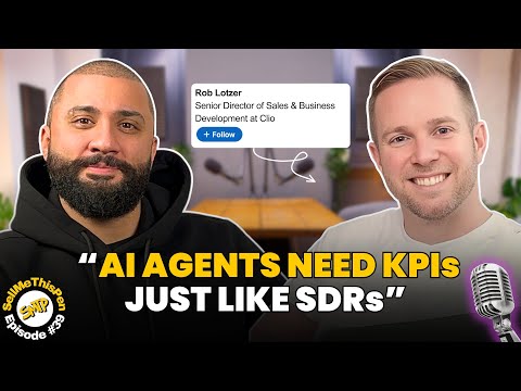 AI Won't Replace SDRs But This Will Transform Sales Development | ep. 82 Rob Lotzer on SMTP Pod