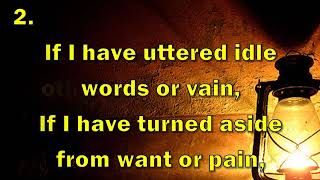 AN EVENING PRAYER - Hymns of Dawn No. 354