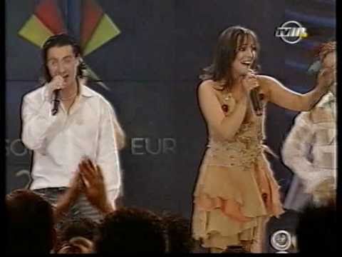 Julie and Ludwig Win Malta Song 2004 - On Again off Again