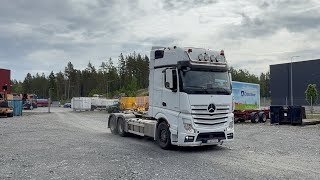 شاحنة ذات الخطاف Mercedes-Benz Actros 12.8 Powershift 3, 530hk | صورة 4 - Autoline