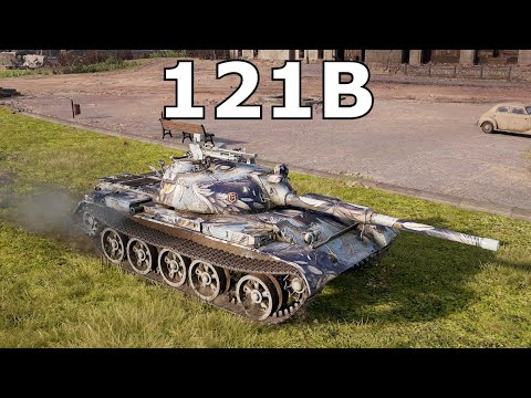 World of Tanks 121B  - 10 Kills 11K Damage