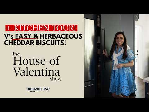 Cheddar Biscuits & Kitchen Tour | The House of Valentina Show