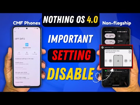 Nothing OS 4.0: Disable App Recommendations on CMF & Nothing Phones ! 📲