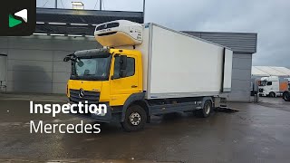 Mercedes-Benz Atego 1524 Atego 4X2 Thermo King T-1200R 1500kg Ladebordwand Aut kylbil lastbil | Bild 4 - Autoline