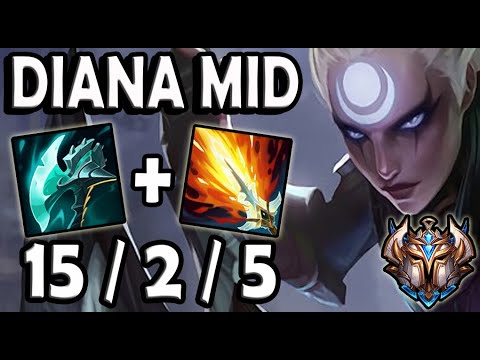DIANA MID vs ANIVIA - EUW Challenger ✔️