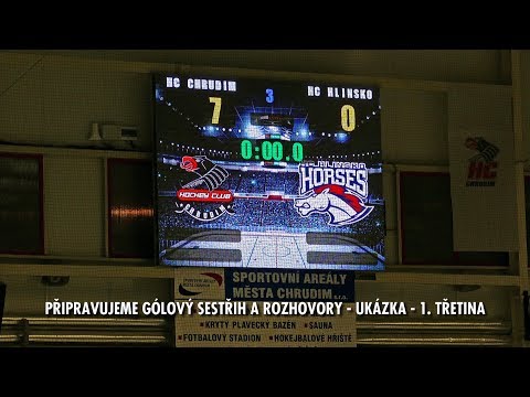 HC Chrudim - HC Hlinsko 7:0 - připravujeme gólový sestřih - ukázka - 1. třetina - 2.2.2020