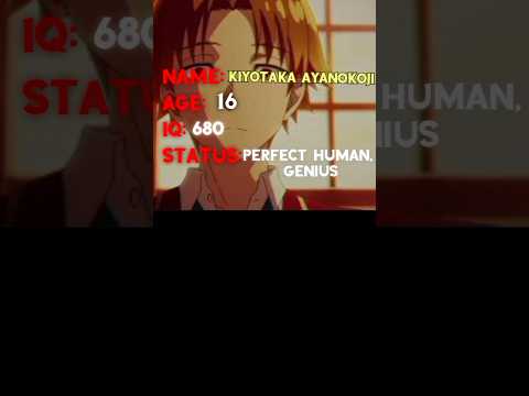 Ayanokoji Glow Up Edit - My Ordinary Life | @Anime_Bad4ss