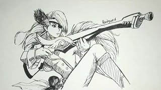 Download lagu Cara Menggambar Lesley Hero Mobile Legends / How To Draw lesley Hero Mobile Legends mp3