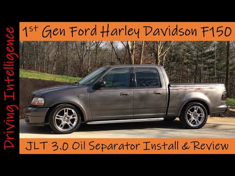 Install & Review Of JLT 3.0 Oil Catch Can: 1st Gen '02-'03 Harley Davidson & '99-'04 Lightning F150