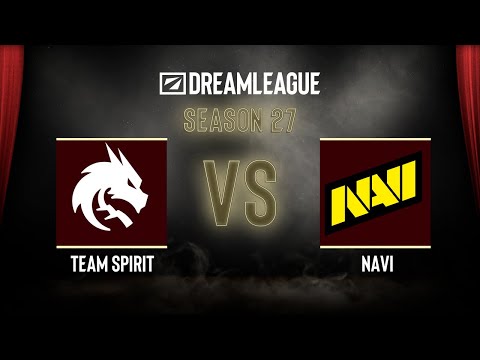Dota2 - Team Spirit vs NAVI - DreamLeague Season 27 - Group Stage