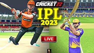 IPL 2023 SRH vs KKR T20 Match - Cricket 22 Live - RtxVivek
