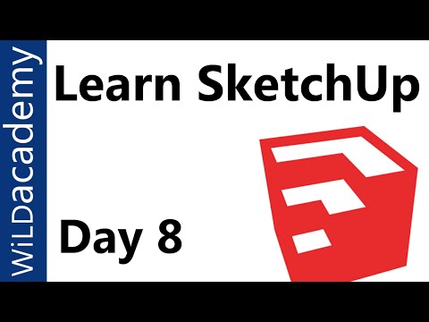 SketchUp Tutorial 8 Working With Curved Surfaces