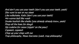 Maxo Kream Feat. Trippie Redd "Capeesh" (Lyrics)