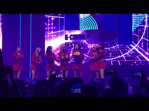 191005 Siyeon's birthday cake from fans at K-Community Festival in Brussels