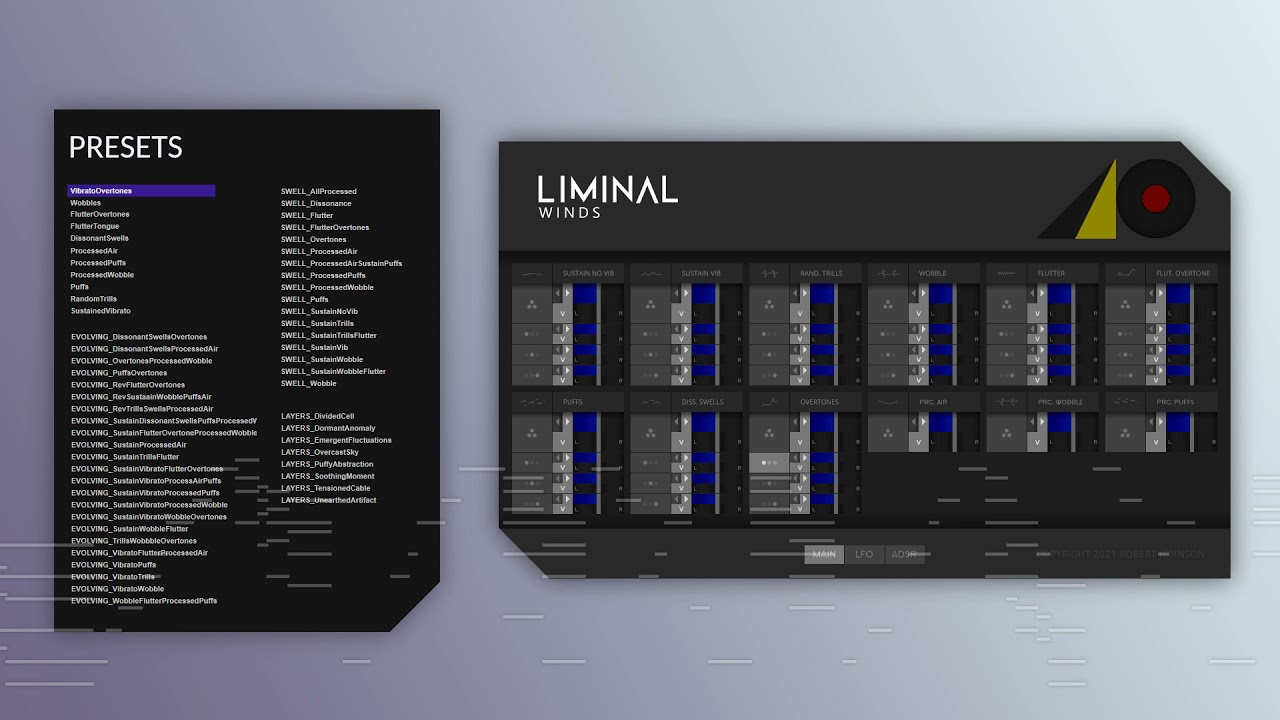 LIMINAL Winds - Quick look at a few Articulations and Presets