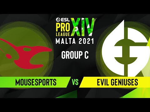 CS:GO - mousesports vs. Evil Geniuses [Inferno] Map 1 - ESL Pro League Season 14 - Group C