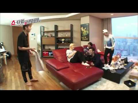 [BEAST Showtime] Junhyung funny hair drying "sexy style"