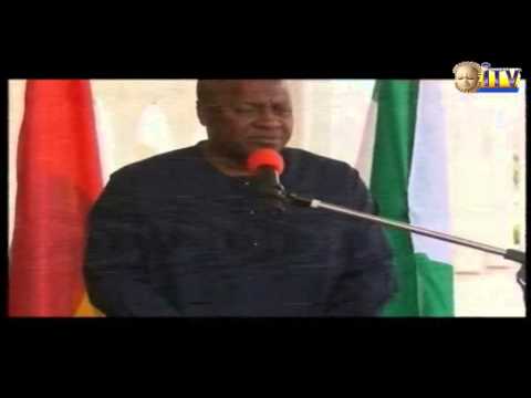 Ghana’s President John Mahama Commends President Goodluck Jonathan for conceding Defeat