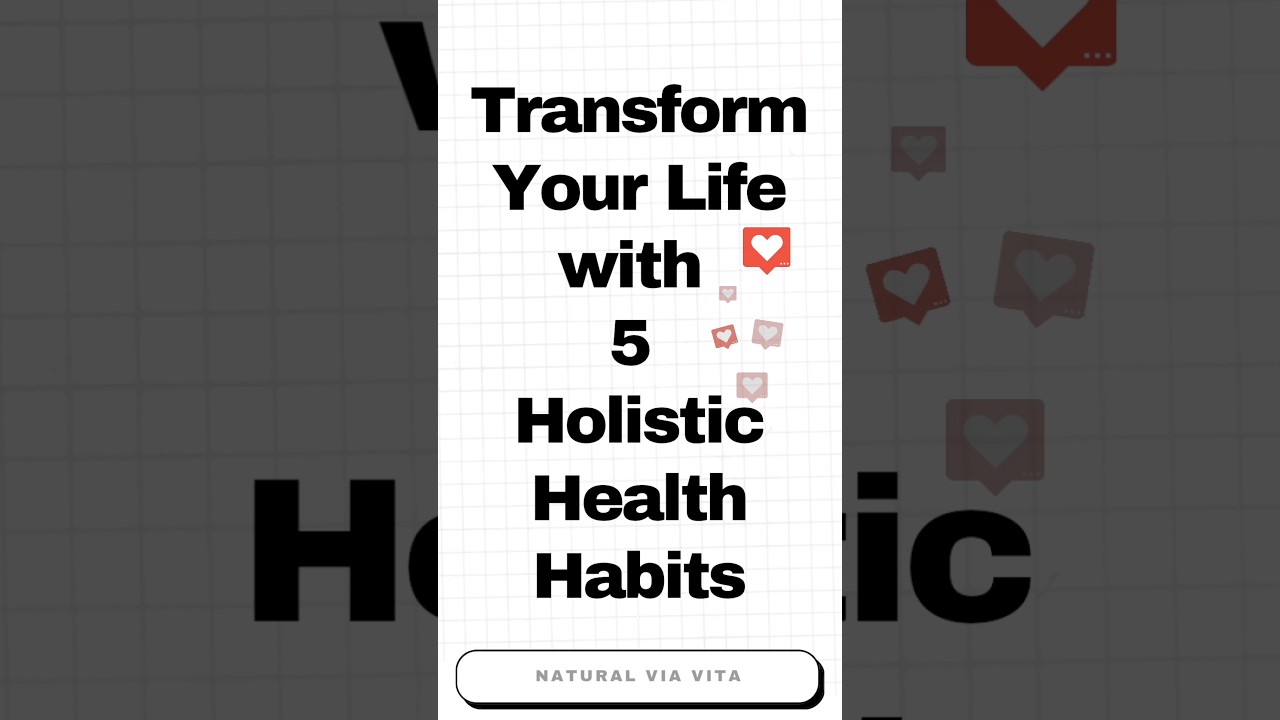 Residing Your Finest Lifestyles: 5 Holistic Effectively being Habits thumbnail