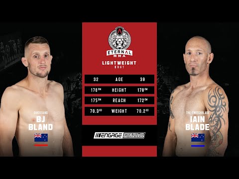 Eternal MMA 50 - BJ Bland VS Iain Blade - MMA Fight Video