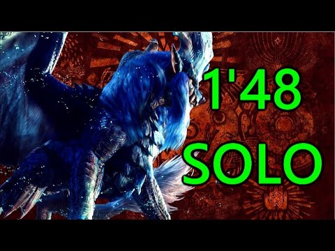 MR Lunastra Heavy Bowgun Solo 1'48'' | MHW Iceborne