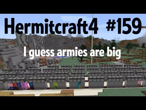I guess terracotta armies are big — Hermitcraft 4 ep 159