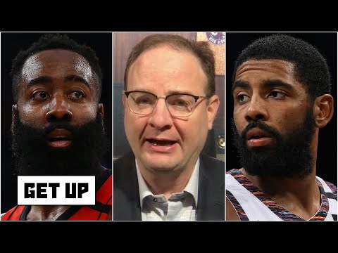 James Harden 加入籃網對 Kyrie Irving 在布魯克林的未來有何影響？| Get Up (What James Harden to the Nets means for Kyrie Irving's future in Brooklyn | Get Up)