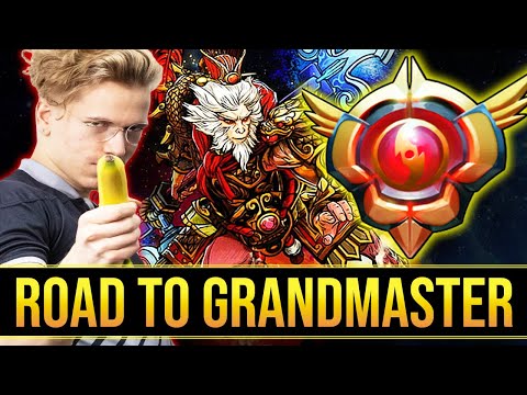 Topson Signature Hero MONKEY KING - Road to GRANDMASTER Tier DOTA 2