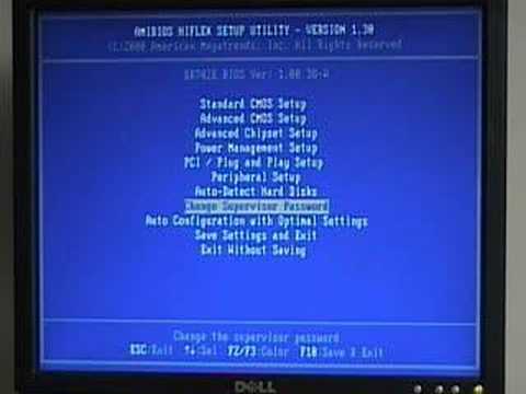 comment reparer le cmos