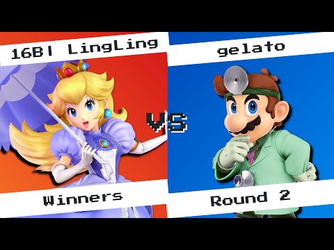 16B | LingLing (Peach) Vs. gelato (Dr. Mario) Smash Weekly #121 Ultimate Winners Pools