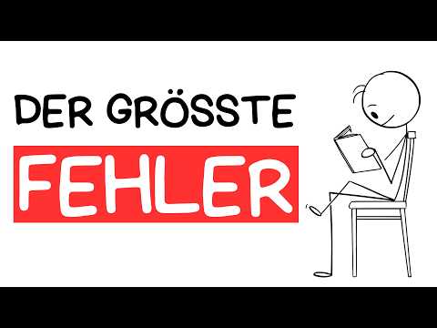 Mach diesen Fehler, um dir nichts zu merken