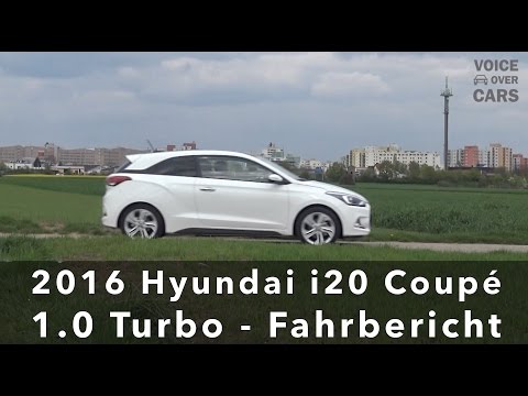 2016 Hyundai i20 Turbo Coupe Test Fahrbericht VLOG Review Voice over Cars
