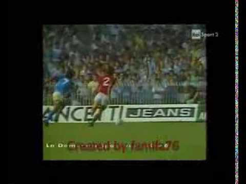 Napoli-Torino 3-1 (Sabato, Bagni, Ferrara, Giordano) del 05.10.1986 stadio "San Paolo"