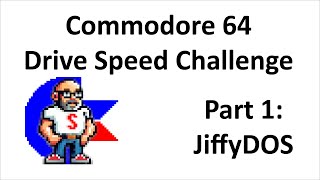 Commodore Drive Speed Challenge - Part 1 JiffyDOS