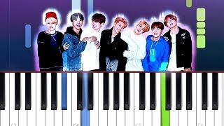 BTS - Dream Glow Ft. Charli XCX (Piano Tutorial)