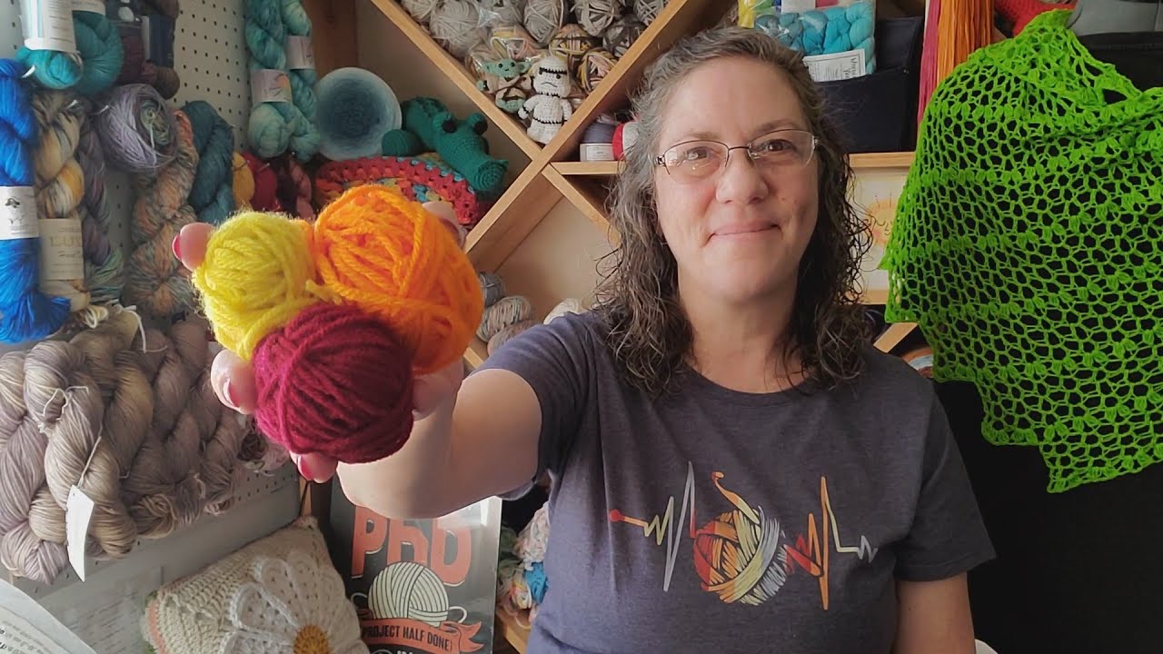 Crochet Finished Projects and  Fall Colors