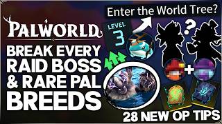 Palworld 1.0 - Raid Boss Exploit, New Teleport Unlock, Rare Breeds Found & More - 28 New Tips Guide!