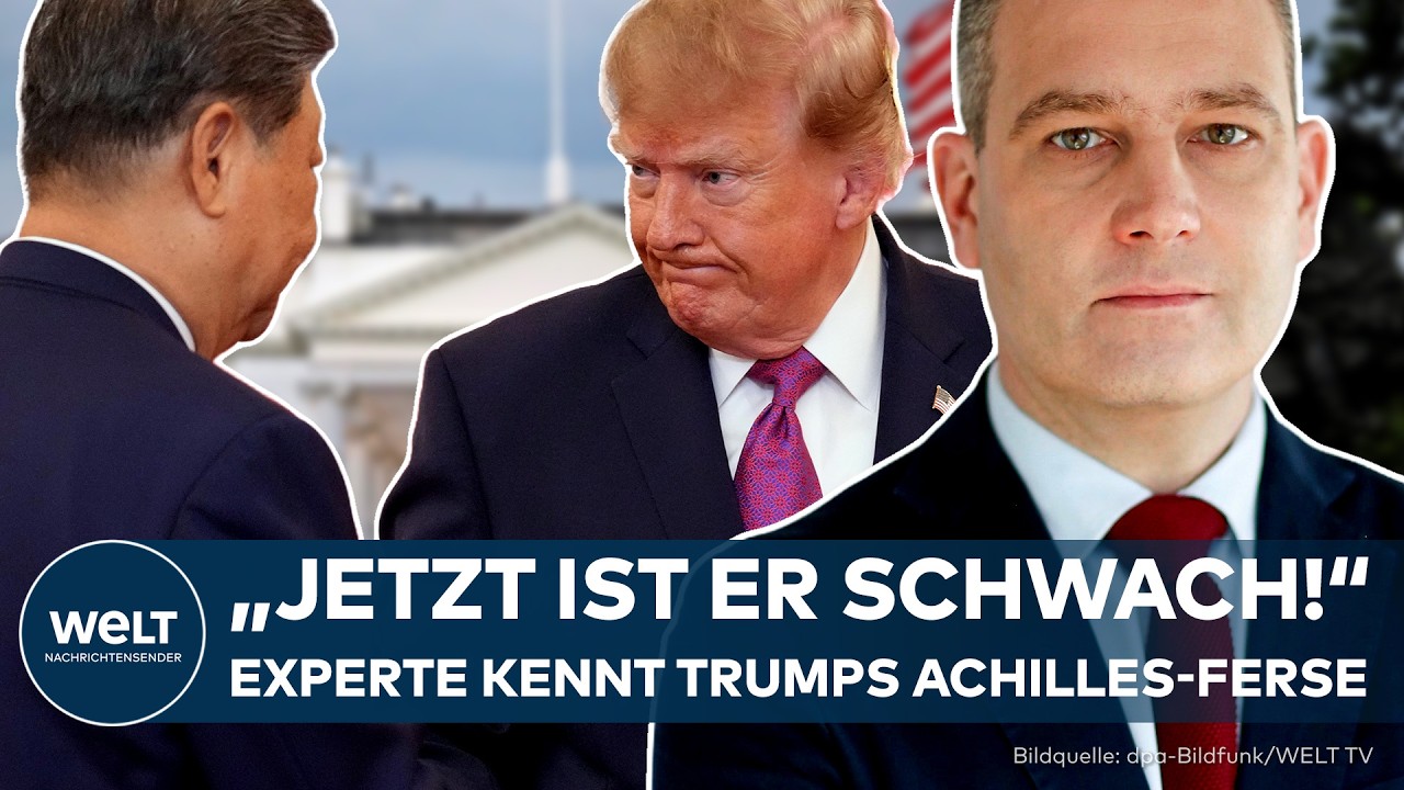 USA: "Jetzt ist er schwach" – Experte Gressel kennt die Achillesferse von Trump beim Poker mit Xi