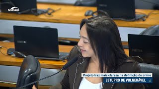 Projeto traz mais clareza na definição do crime de estupro de vulnerável