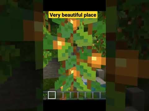 very beautiful place in Minecraft Let's See #beautiful #very #gaming #short #meme #tutorial 😇😇😇😇😇