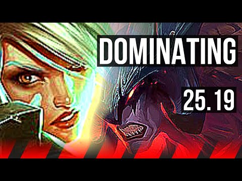 RIVEN vs AATROX (TOP) | 67% winrate, Dominating | NA Master | 25.19